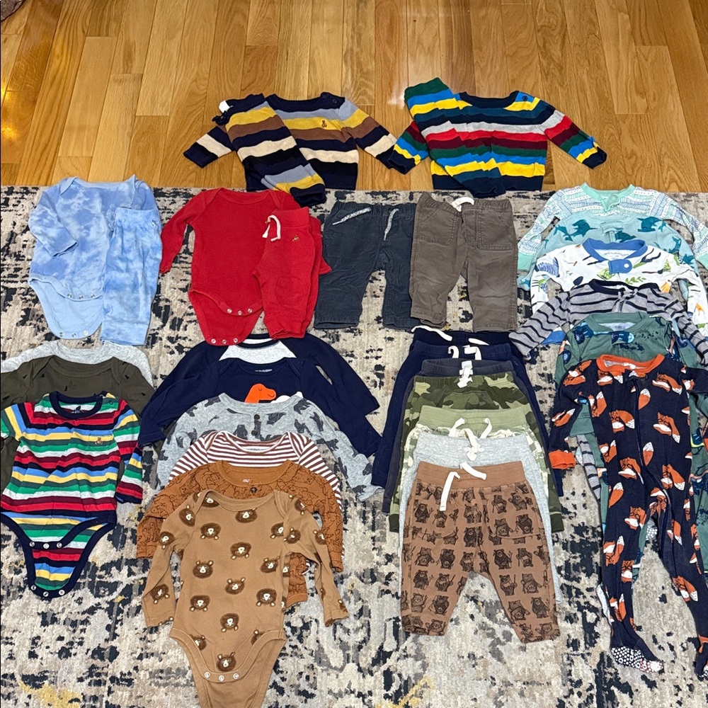 6-12 month Gap/Old Navy baby clothes haul